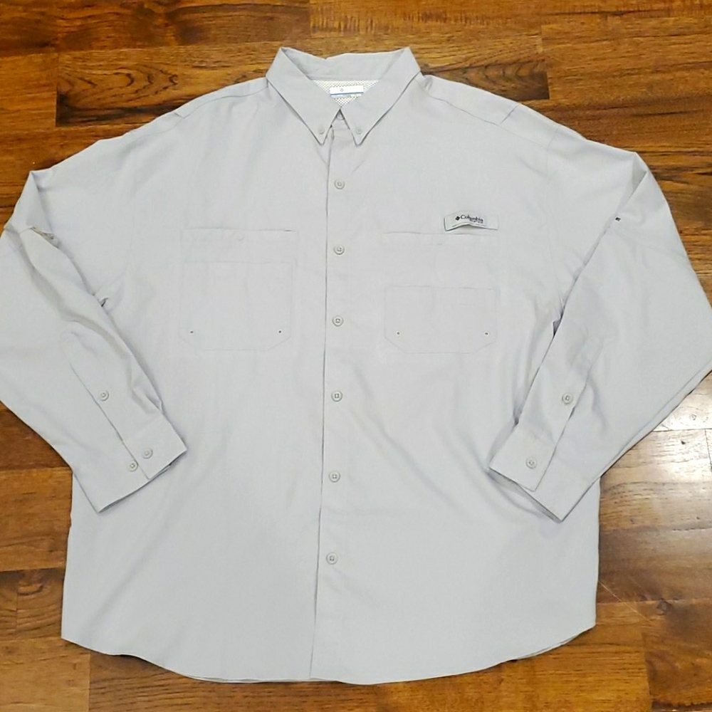 Mens Columbia Performance fishing shirt size XXL